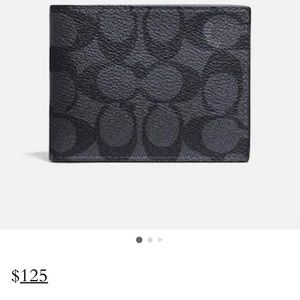 Men Coach Wallet
